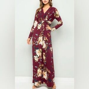 Pinkblush // Floral Maxi Dress